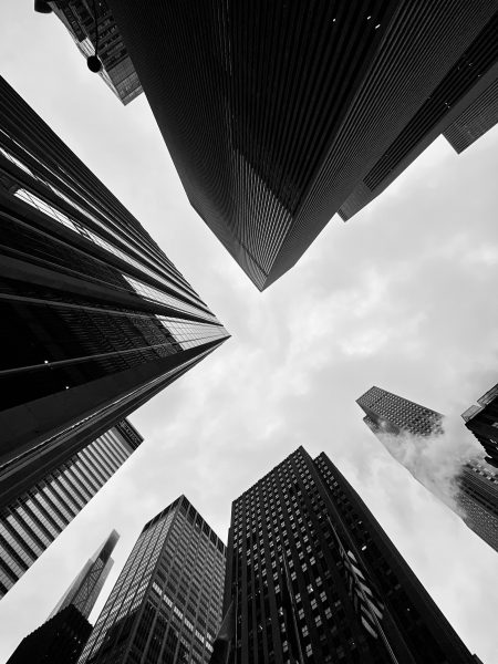 Skyscrapers b/w