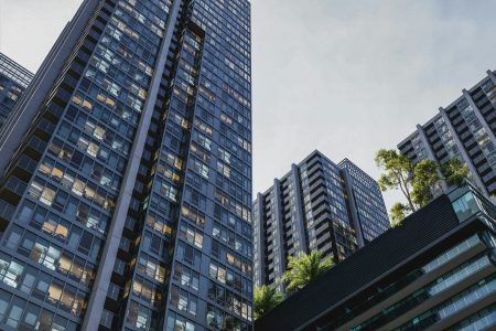 High-rise office buildings